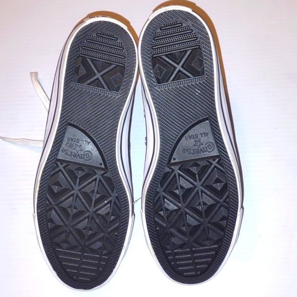 WOW💝CONVERSE CTAS Glitter Platform Hightops in Silver Glitter NEW - Picture 11 of 16